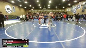165 lbs Champ. Round 4 - Tirso Jimenez, Sanger vs Axel Adame, Lompoc