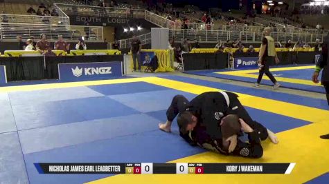 Kory J Wakeman vs Nicholas James Earl Leadbetter 2025 Pan Jiu Jitsu IBJJF Championship