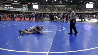 85 lbs Quarterfinal - Liam Kelo, Preston vs Dane Witmer, Landisville