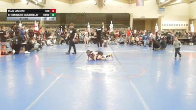 61 lbs Rr Rnd 3 - Jace Luciani, F.L.O.W. - ESC vs Christiano Jaramillo, Empire Wrestling Academy 1 - ESC