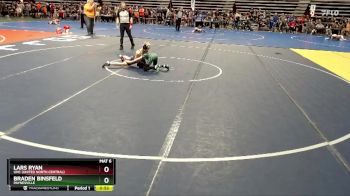 65 lbs Quarterfinal - Braden Binsfeld, Paynesville vs Lars Ryan, UNC (United North Central)