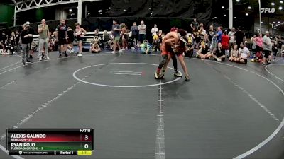 100 lbs Semis (4 Team) - Ryan Rojo, Florida Scorpions vs Alexis Galindo, Rebellion