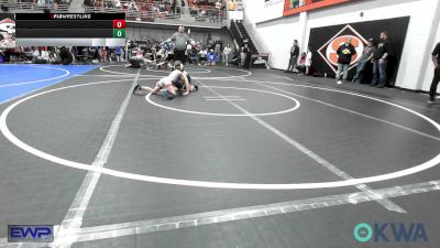 64 lbs Quarterfinal - William Crutchfield, Collinsville Cardinal Youth Wrestling vs Easton Contreras, Raw Wrestling Club