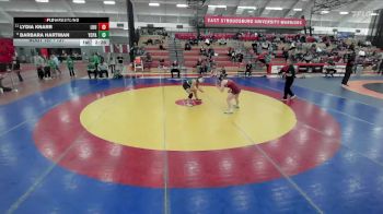 131 lbs 5th Place Match - Lydia Knarr, Lock Haven University vs Barbara Hartman, York