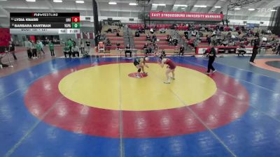 131 lbs 5th Place Match - Lydia Knarr, Lock Haven University vs Barbara Hartman, York