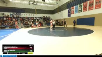 190 lbs Champ. Round 1 - Jaxon Gomez, Othello vs Lincoln Koyama, Ferris