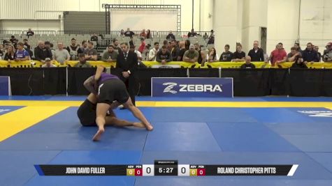 Roland Christopher Pitts vs John David Fuller 2025 World IBJJF Jiu-Jitsu No-Gi Championship