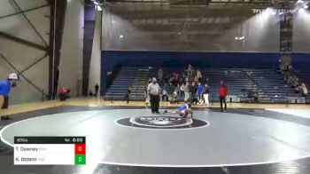 60 lbs Final - Tyler Downey, Banks County USA Wrestling vs Kaleb Dotson, Roundtree Wrestling Academy