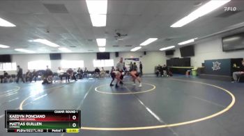 113 lbs Champ. Round 1 - Kaedyn Ponciano, Corona High School vs Mattias Guillen, Cypress