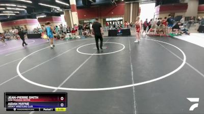 215 lbs Cons. Round 5 - Jean-Pierre Smith, WAR Training Center vs Aidan Mayne, Legacy Wrestling Club