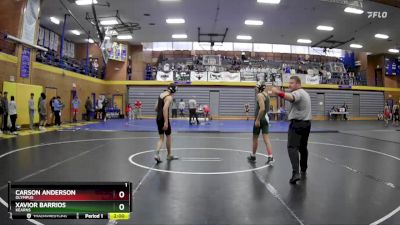 106/113 Champ. Round 1 - Carson Anderson, Olympus vs Xavior Barrios, Kearns