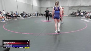 120 lbs Round 3 (8 Team) - Makayla Smith, Idaho vs Andi Bibeau, Pennsylvania Red