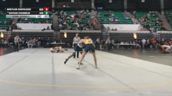 6A 150 lbs Cons. Round 2 - Breylon Shipuleski, Buckhorn vs Nathan Chamblin, Clay Chalkville