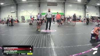 82 lbs Round 2 (4 Team) - Luke Kuykendall, Team Palmetto vs Aasar Freeland, Glasgow Wrestling