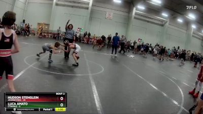 68 lbs Round 1 (6 Team) - Hudson Stenglein, JOURNEYMEN vs Luca Amato, CTWHALE