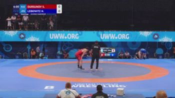 97 kg Repechage - Samir Dursunov, Kazakhstan vs Noah Leibowitz, Japan