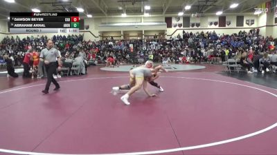 157 lbs Round 1 - Dawson Beyer, Clarion-Goldfield-Dows vs Abraham Akhal, Tinley Park (Andrew)