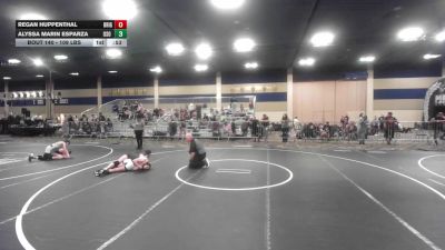 109 lbs Round Of 32 - Regan Huppenthal, Brighton vs Alyssa Marin Esparza, Oso Way WC
