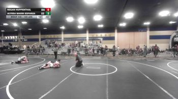 109 lbs Round Of 32 - Regan Huppenthal, Brighton vs Alyssa Marin Esparza, Oso Way WC