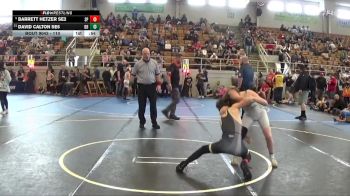 110 lbs Cons. Round 2 - Barrett Hetzer SE2, Ascent Wrestling Club vs David Calton SE6, Huntington