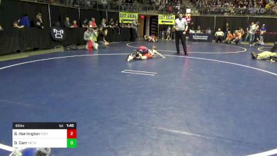 85 lbs Round Of 32 - Bryce Harrington, Portage vs Declan Carr, Methacton