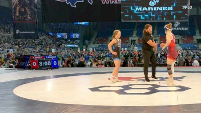 120 lbs Cons. Rd Of 64 - Jocelyn Antes, MA vs Elliott Mulloy, WI