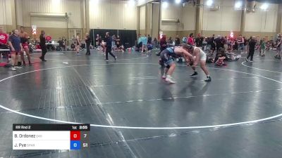 215 lbs Rr Rnd 2 - Brian Ordonez, Quest For Gold vs Jack Pye, Spartan RTC FL #2