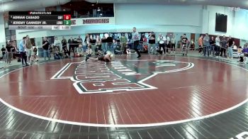 120 lbs Quarterfinal - Jeremy Cannedy Jr., Legacy Dragons Wrestling Club vs Adrian Casado, Reel Wrestling Club