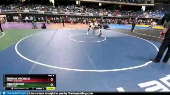 5A - 132 lbs Semifinal - Aidan Burke, Cedar Park vs Thomas Pacheco, Amarillo Tascosa