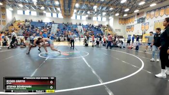 165 lbs Cons. Round 3 - Stefan Behrmann, Buchholz High School vs Ryder Griffis, NFWA