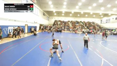 126 lbs Cons. Round 2 - Isaac Ihmud, Eastvale Elite Wrestling vs Jesse Speegle, Edison
