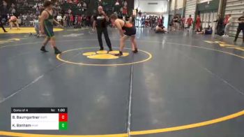 195 lbs Consolation - Braden Baumgartner, Raptors vs Kadin Bonham, Missouri Valley Wrestling Club