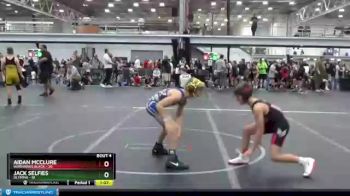 88 lbs Round 2 (4 Team) - Aidan McClure, Warhawks Black vs Jack Selfies, Olympia