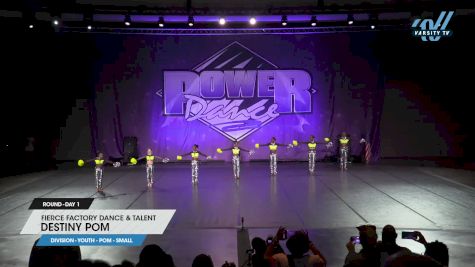 Fierce Factory Dance & Talent - Destiny Pom [2025 Youth - Pom - Small Day 1] 2025 Power Dance Grand Nationals