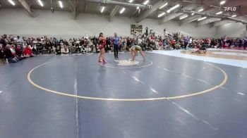155 lbs Cons. Round 5 - Arely Buenrostro-Salinas, Adams City vs Nora Lacy, Loveland