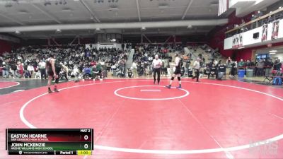 146 lbs 3rd Place Match - John McKenzie, Archie Williams High School vs Easton Hearne, San Leandro High School