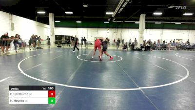 215 lbs Consi Of 32 #2 - Conrad Sherburne, NC vs Hayden Haynes, NC