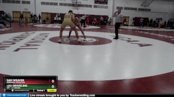 184 lbs Cons. Round 2 - Sam Weaver, Nebraska Wesleyan vs Leo Draveling, UW - La Crosse