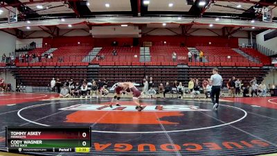 157 lbs Quarterfinal - Tommy Askey, Minnesota vs Cody Wagner, Little Rock