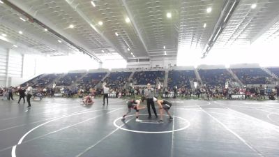 116 lbs Semifinal - Josiah Pressley, Grindhouse WC West vs Jamel Rodriguez, DUB Wrestling