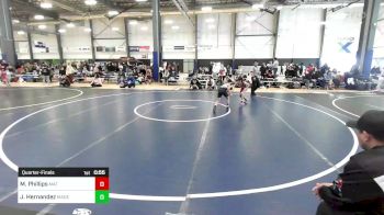 62 lbs Quarterfinal - Myryn Phillips, Mat Rats Rebooted vs Jay Hernandez, Madera WC