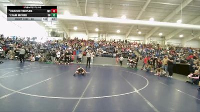 49 lbs Semifinal - Keaton Teeples, JWC vs Lyam Mckee, Uintah Wrestling