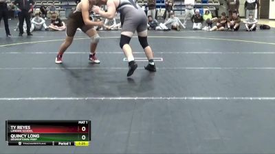 285 lbs Quarterfinal - Ty Reyes, Landon School vs Quincy Long, Georgetown Prep