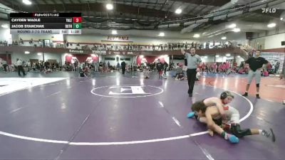 109 lbs Round 3 (12 Team) - Cayden Wadle, Yale St vs Jacob Stanchak, Boyertown