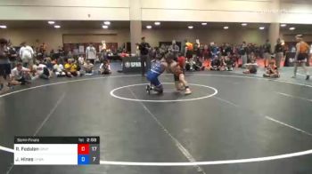 138 lbs Semifinal - Richard Fedalen, Team Shutt vs Jeakus Hines, CFWA Blue