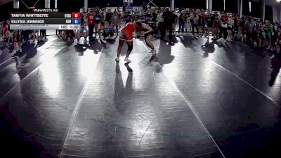 170 lbs Cons. Round 3 - Tamyia Whittsette, Beat The Streets Cleveland vs Ellysia Jennings, Ground Zero Wrestling