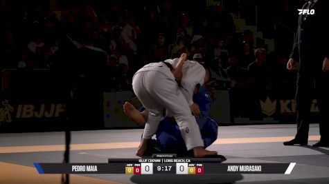 Andy Murasaki vs Pedro Maia 2025 IBJJF The Crown Presented by Flograppling