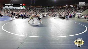 B3A-132 lbs Semifinal - Tommy Miller, Marlow vs Zayde Holmes, Hobart