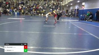 107 lbs R-64 - Seth Drennen, Parkersburg-WV vs Luca Butera, Norwin