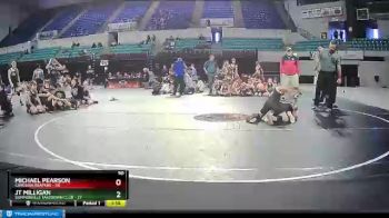 90 lbs Finals (2 Team) - Michael Pearson, Carolina Reapers vs JT Milligan, Summerville Takedown Club